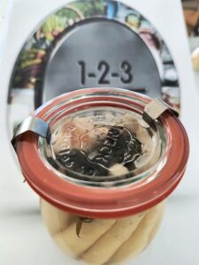 Spargel im Weck Glas selber einmachen