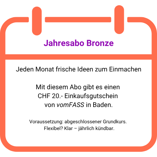 Jahresabo Bronze